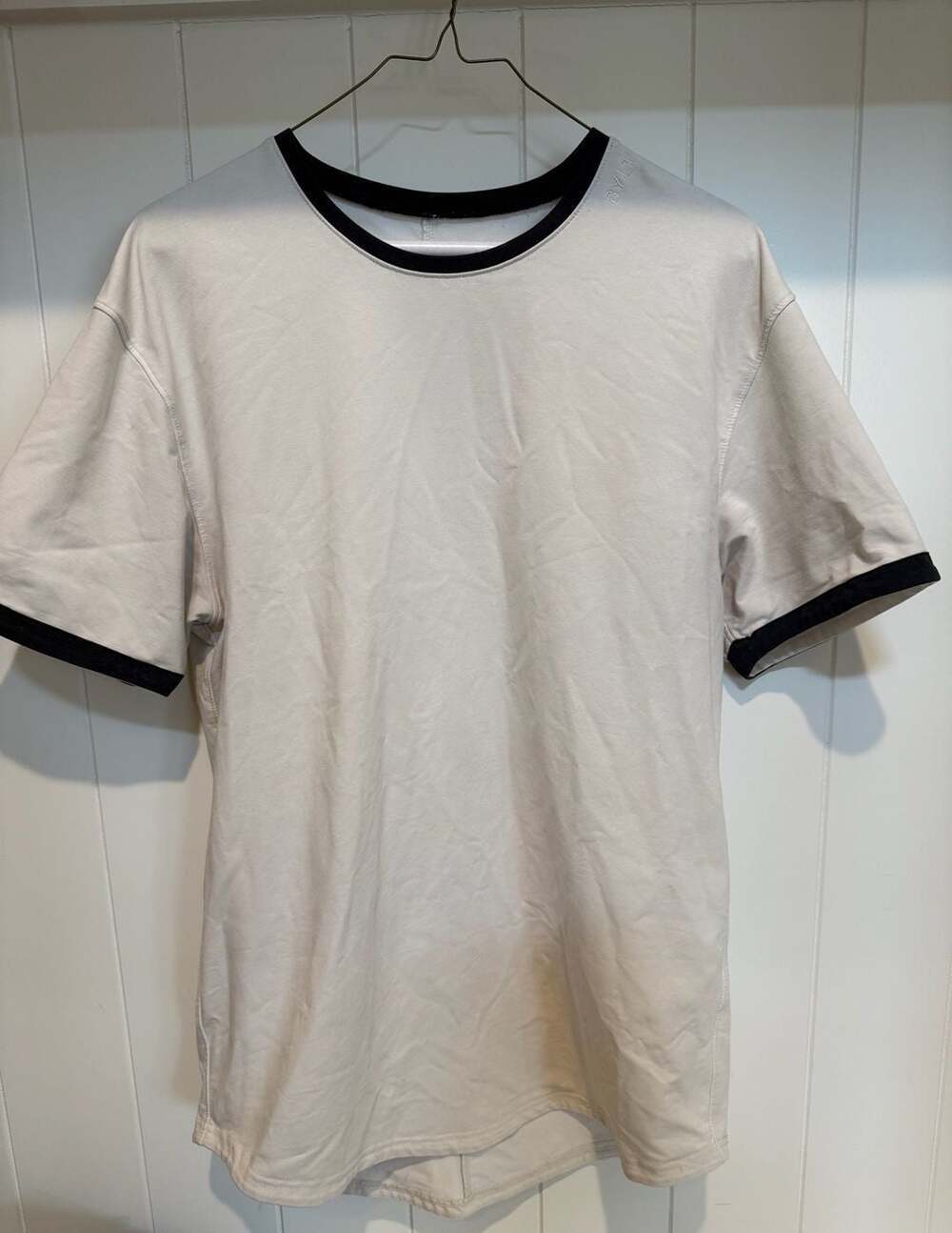 BYLT Drop Cut Ringer Lux T-Shirt Size Large